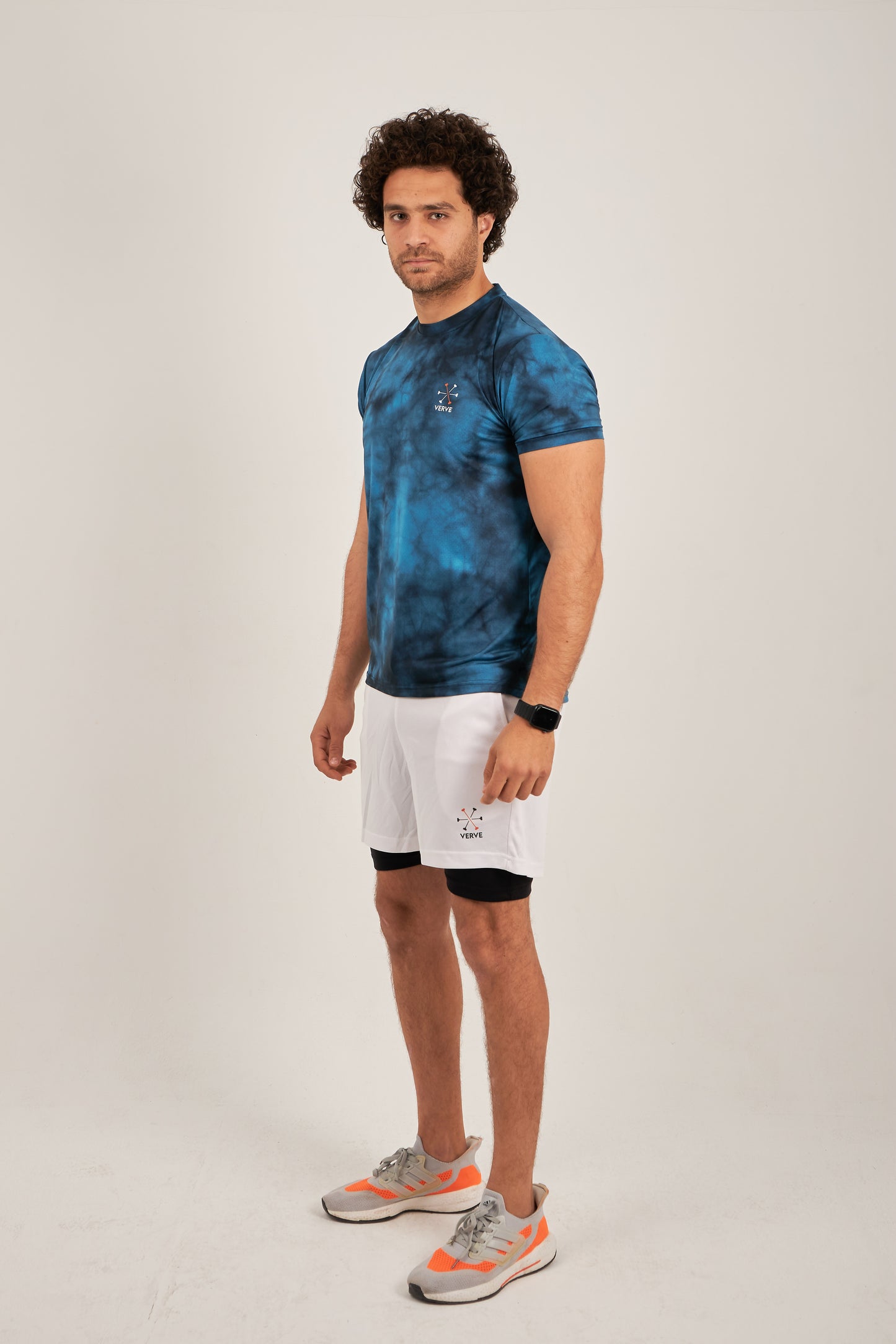 2 PIECE DUO SET (REED BLUE T-SHIRT & BLACK SURGE SHORTS)