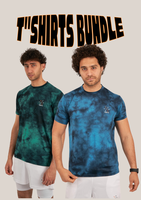 DUO Green + Blue 2 T-Shirts